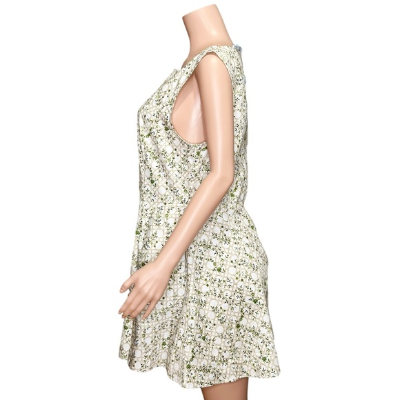 HILL HOUSE Sutton Dress, Basketweave Vine Sand, XL - Picture 8 of 12